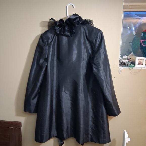 Grace Chuang Ruffled Women's Coat - Picture 3 of 4